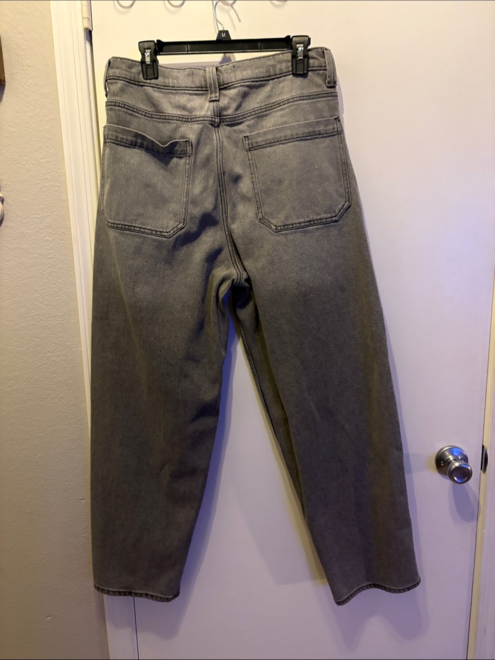 Hollister Men's Skater Baggy Gray Jeans Size 34x32 - Picture 2 of 5